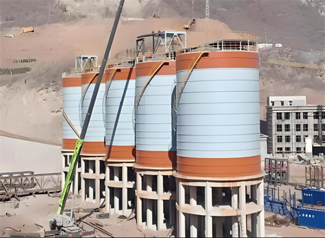 海晏高架钢板仓